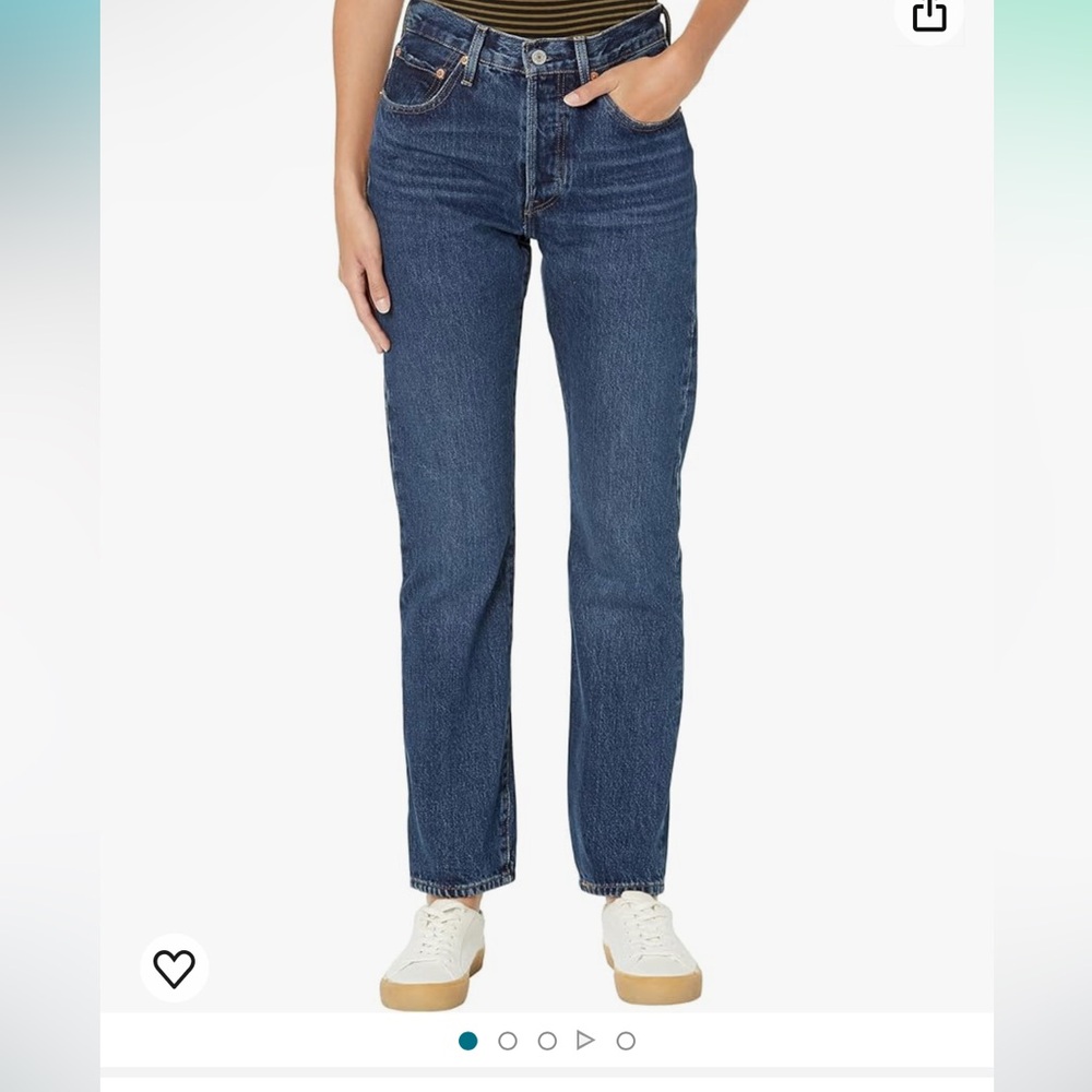 Levis original 501 women’s jeans, size 27, never been worn